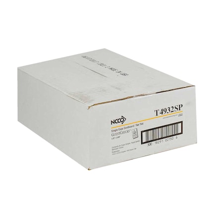 National Checking 4.25"x9" 1 Part Tan Tint 15 Line Guest Check -50 Book, PK40 T4932SP